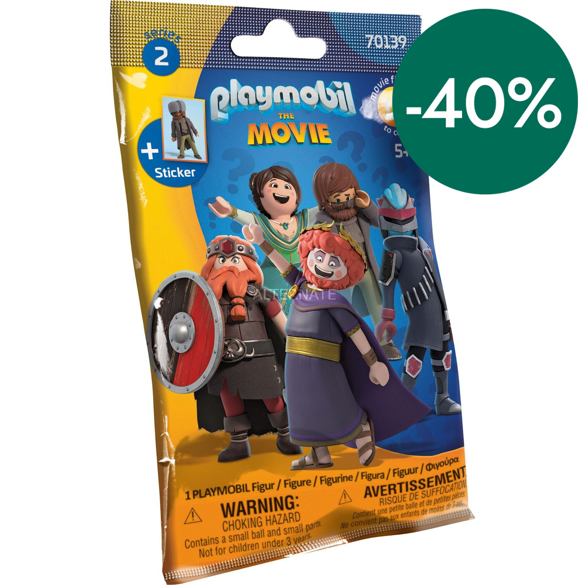 Playmobil The movie Figures S&egrave;rie 2 1U