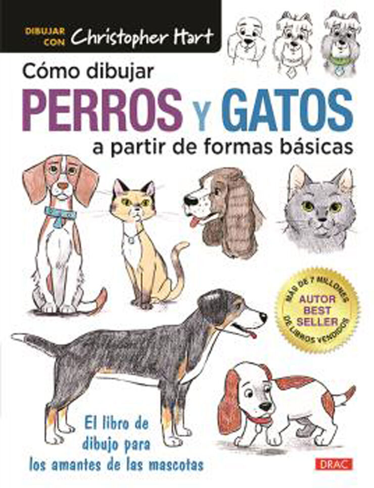 Cómo dibujar perros y gatos a partir de