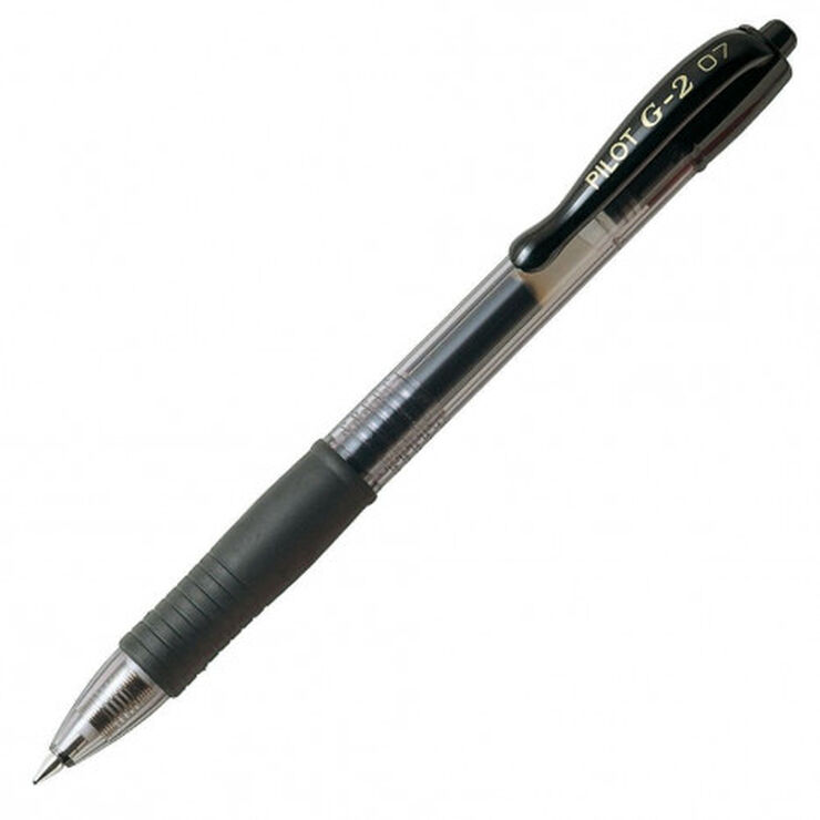 Bolígrafo Pilot G-2 negro 12u