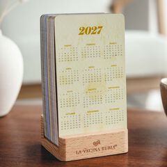 Calendario Sobremesa Tarjetas Tantanfan Castellano 2027 La Vecina Rubia