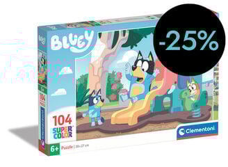 Puzle 104 piezas Bluey parque