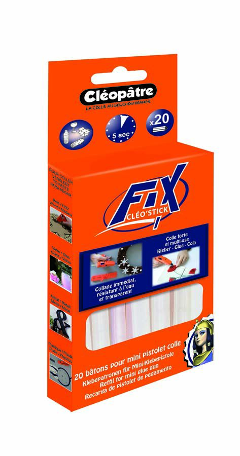 Barras de cola termofusible Cl&eacute;op&acirc;tre 20u