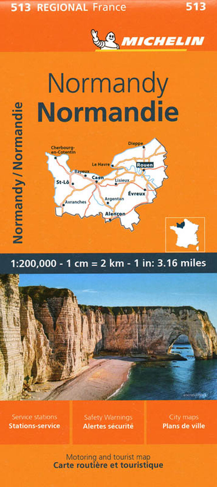 Mapa Regional Normay/Normandie