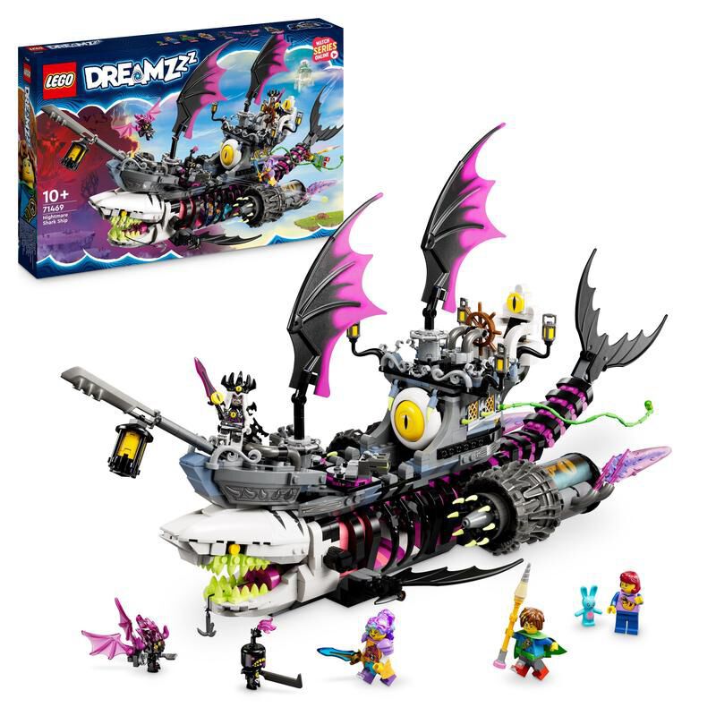 LEGO&reg; DREAMZzz Barco-Tibur&oacute;n de las Pesadillas 71469