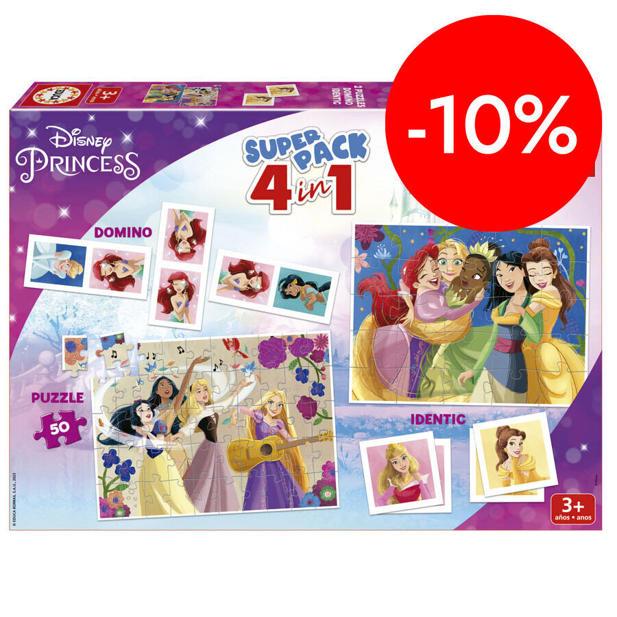 Super Pack Disney Princess 4 en 1