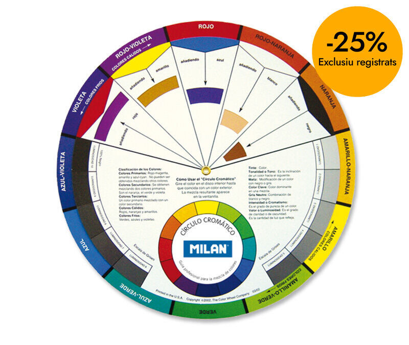 C&iacute;rculo Crom&aacute;tico Milan 23,5cm
