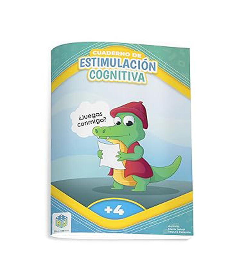 Cuaderno de estimulaci&oacute;n cognitiva. &iquest;Juegas conmigo? +4 a&ntilde;os