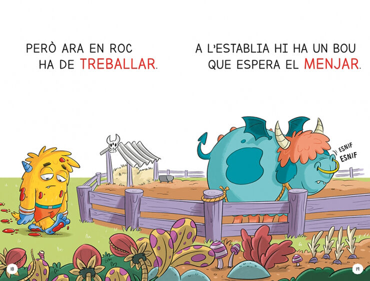 Aprendre a llegir a l'Escola de Monstres 2 - Empastifada amb melmelada