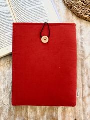 Funda Libro Aribook 20x26cm Micropana teja