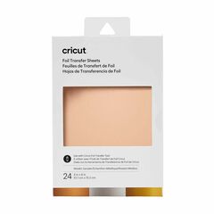 Foil 15x30cm metallic 24 fulls