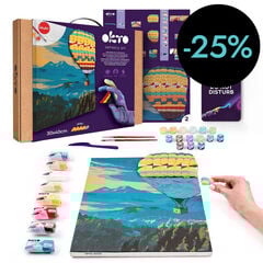 Okto Pintura sensorial 3D + Números Globos