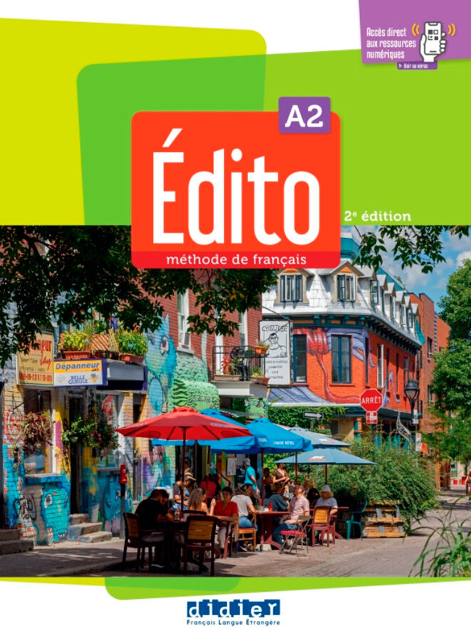 &Eacute;dito A2 &ndash; &eacute;dition 2022-2024 &ndash; Livre + didierfle.app