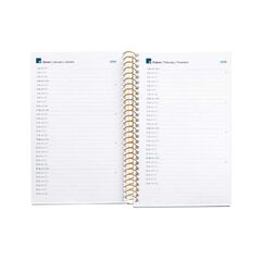 Agenda Espiral Miquelrius Activa 11x18 día/pág catalán 2026 Leopard