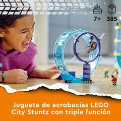 LEGO® City Stuntz Desafío Acrobático: Rizo Extremo 60361