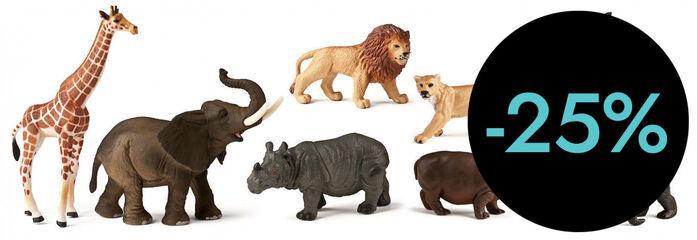 Animals de la selva 9 unitats