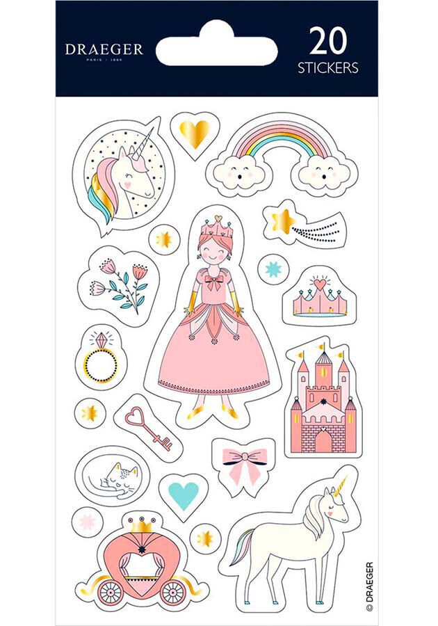 Pegatinas Draeger Princesas 20u