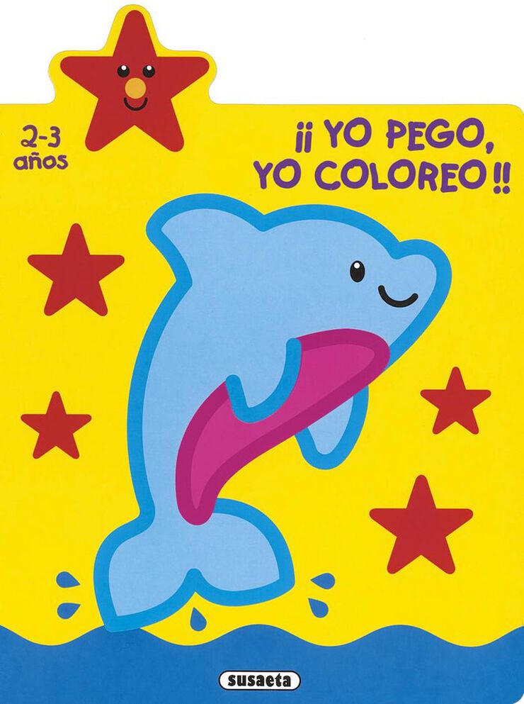 ¡Yo pego, yo coloreo! 2-3 años