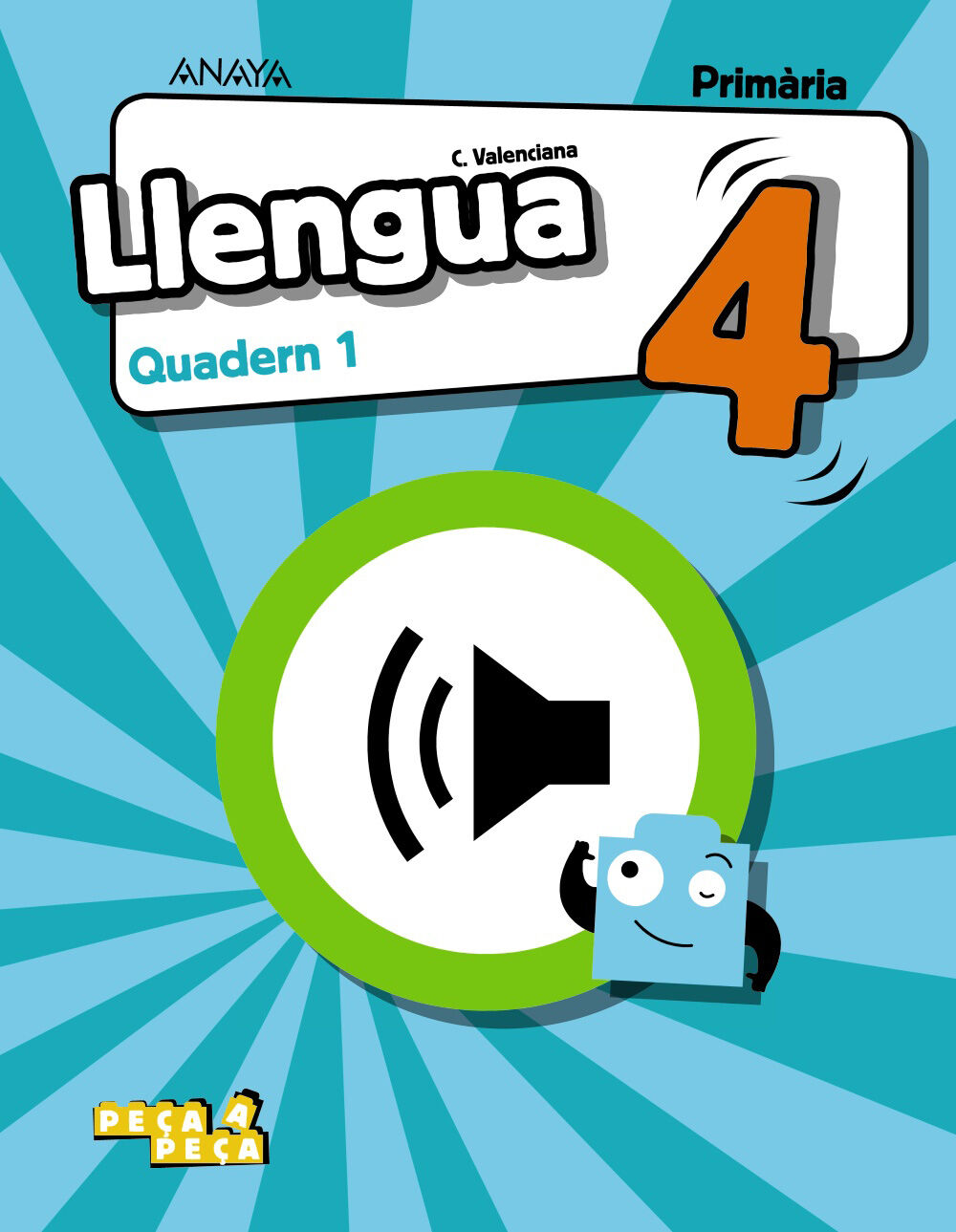 Valenci-Quad.1/20 Primria 4 Anaya Text 9788469867594
