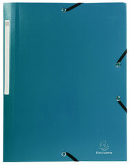 Carpeta PP 3 Solapes A4 Exacompta Verd Fosc