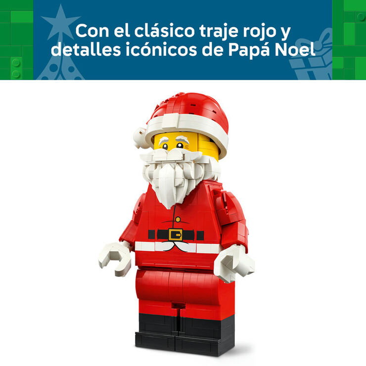 LEGO&reg; Minifigura Gigante de Pap&aacute; Noel 40820