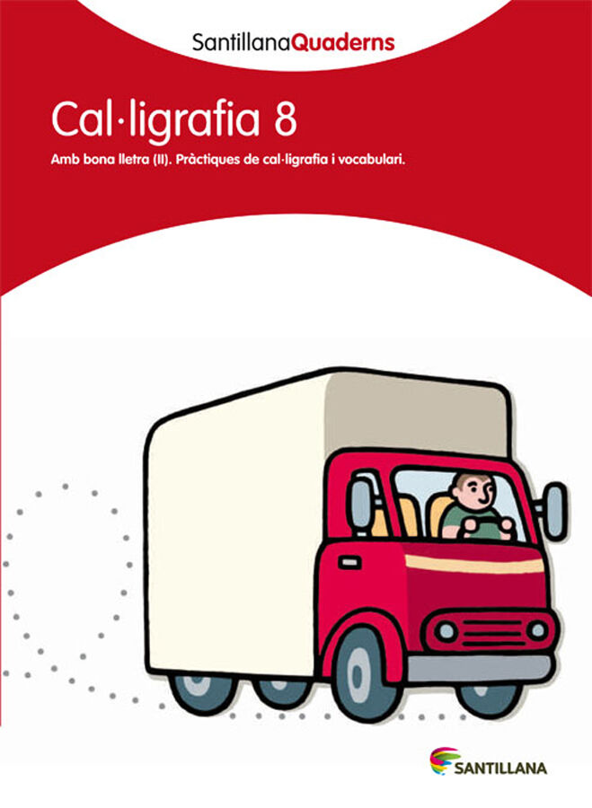 Cal&middot;ligrafia 8 Santillana Quaderns