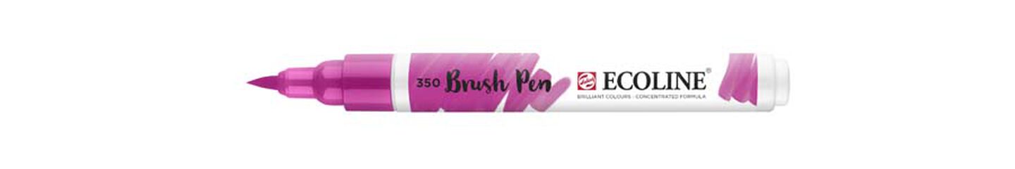 Retolador Ecoline Brush Pen fúcsia 350