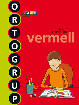 Ortogrup Quadern d'ortografia roig La Galera