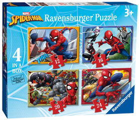 Puzle progressius 12-16-20-24 Spiderman