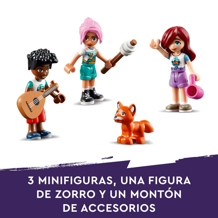 LEGO® Friends Campamento de Aventura: Cabañas Confortables 42624