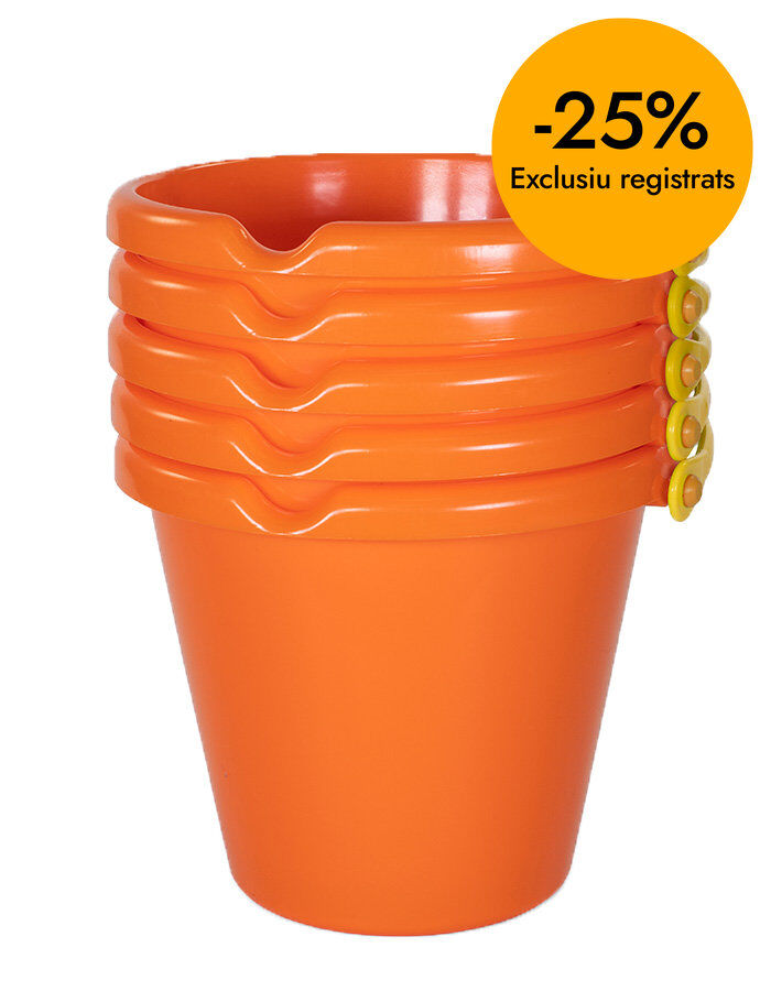 Cubo naranja 5 unidades