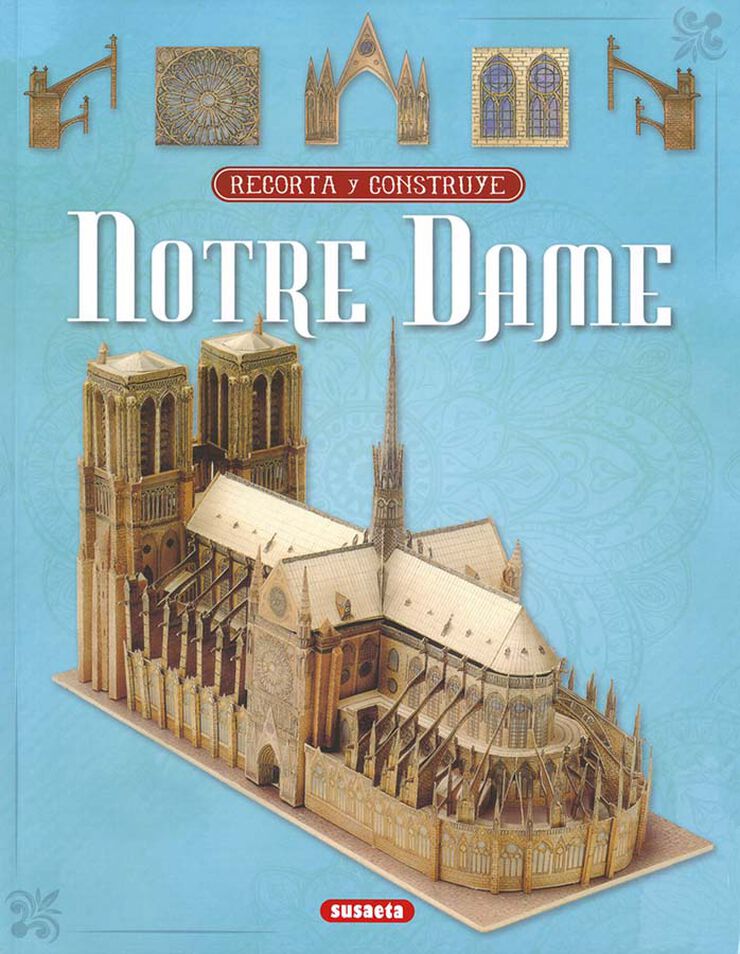 Recorta y construye Notre Dame