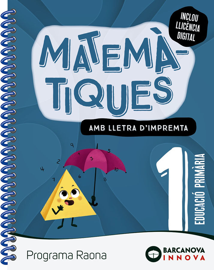 Matem&agrave;tiques (Lletra Impresa) 1r prim&agrave;ria