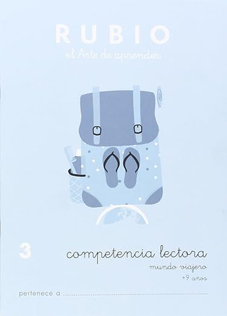 Competencia Lectora 3 Viajero Primaria Rubio