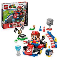 LEGO&reg; Super Mario Mario Kart&trade; &ndash; LEGO&reg; Mario&trade; interactiu i Kart Est&agrave;ndard 72043