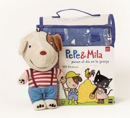 Pack Pepe y Mila pasan el día en la granja + Muñeco de Pepe Pack Pepe y Mila pasan el día en la granja + Muñeco de Pepe