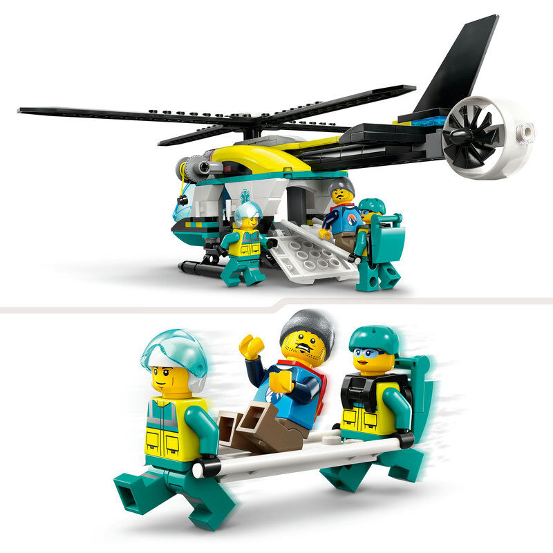 LEGO City Helicoptero de Rescate para Emergencias 60405 Abacus Online