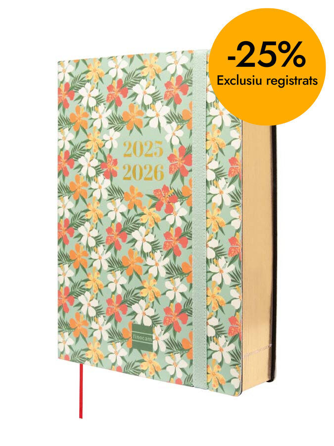 Agenda Finocam 18 mesos Mara Y4 dia/p&agrave;g mult 2025-26 daisy