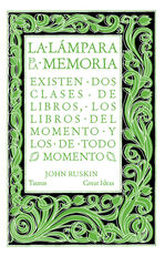 Lámpara de la memoria, La Lámpara de la memoria, La