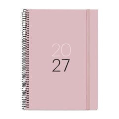 Agenda Miquelrius Espiral Plus Dia P&agrave;gina Multiling&uuml;e 2027 Calm Sorra