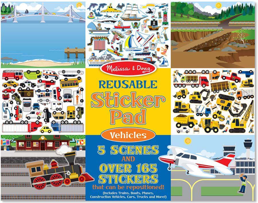 Libro de Pegatinas - Veh&iacute;culos