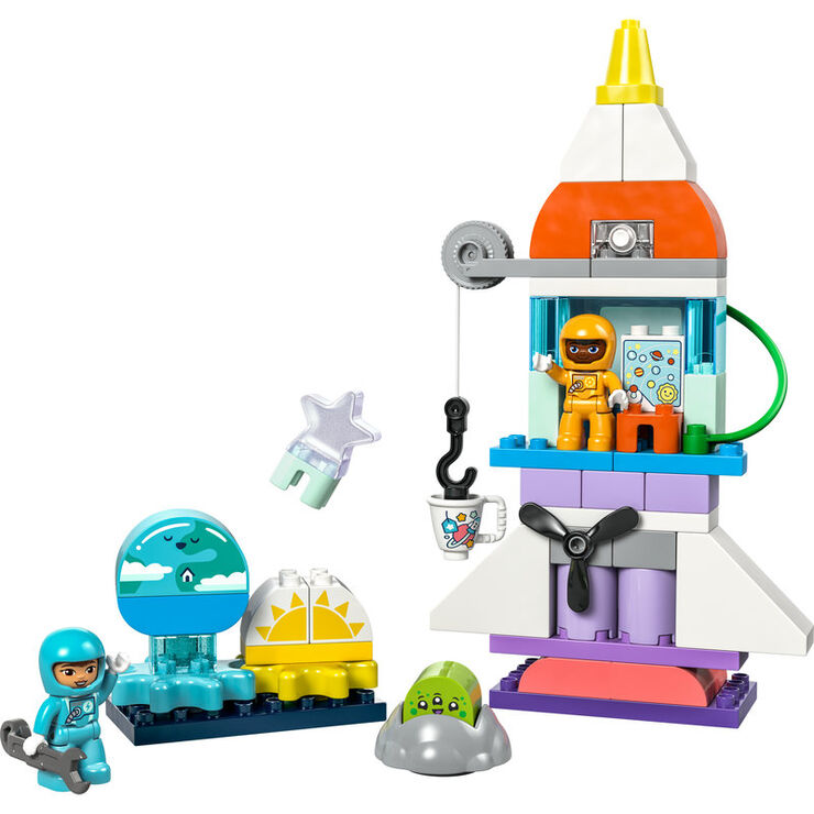 LEGO® DUPLO Aventura en Lanzadera Espacial 3en1 10422