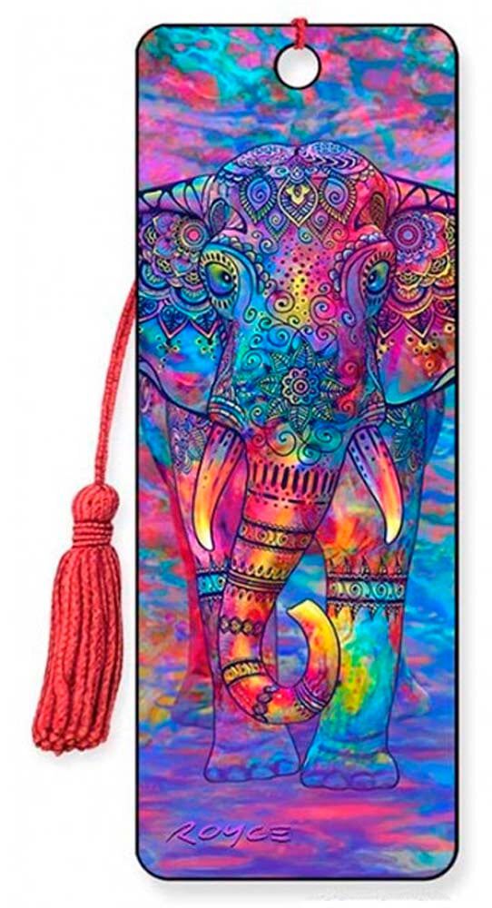 Marcap&aacute;ginas 3D bohemian elephant