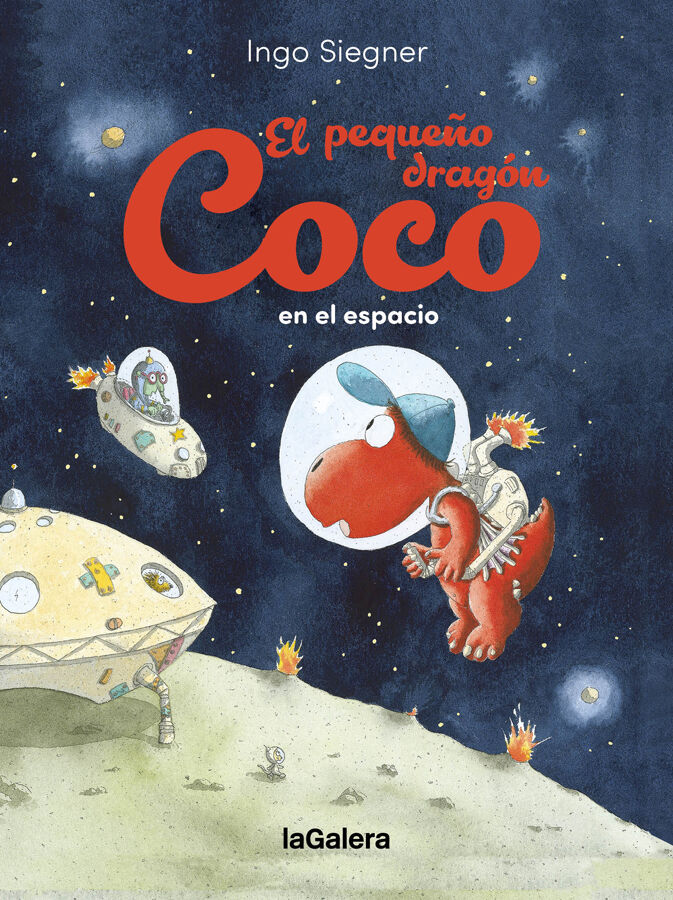 El peque&ntilde;o drag&oacute;n Coco en el espacio