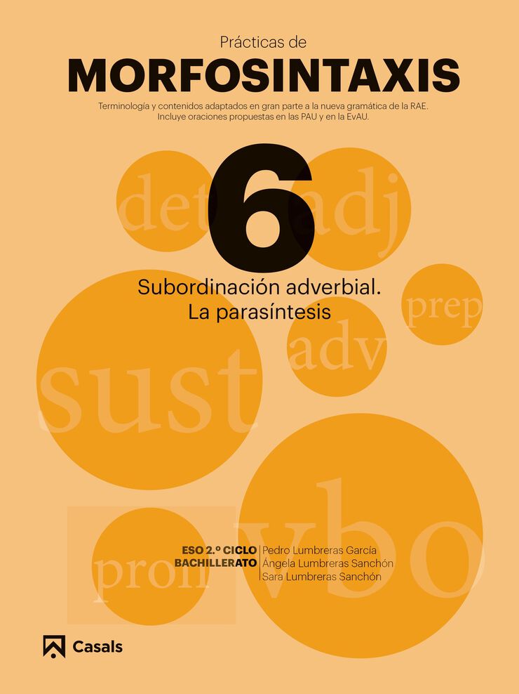 Prácticas Morfosintaxis 6 Subordinación Adverbial. la Parasíntesis