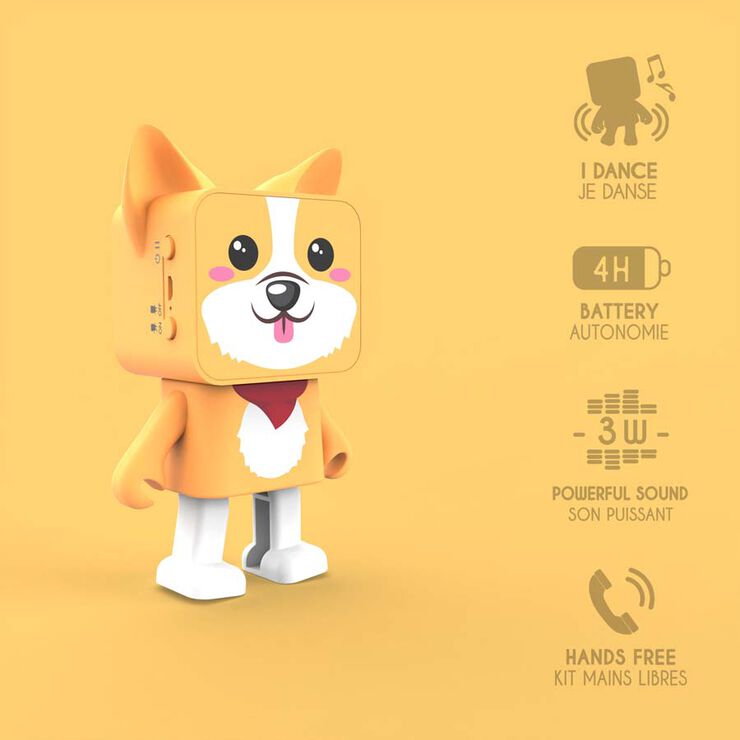 Altavoz Wondee Dancing Corgi