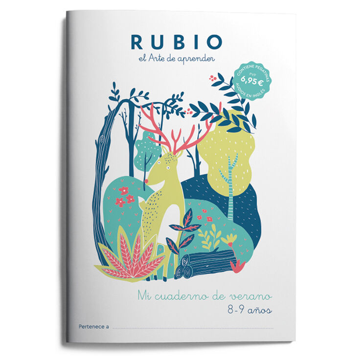 Mi cuaderno de verano 8-9 años Rubio