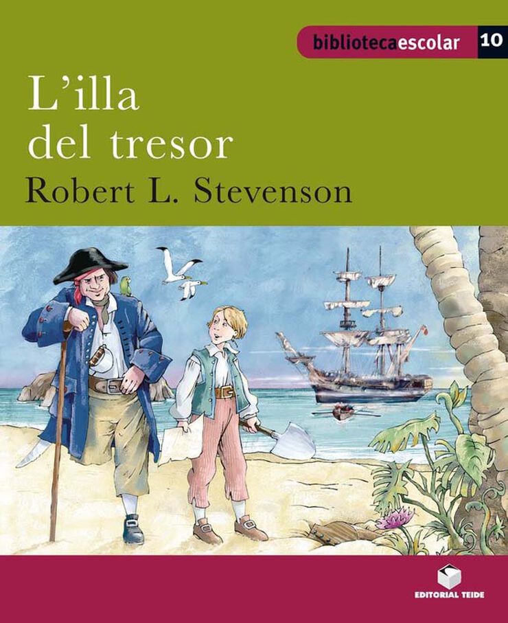 'Biblioteca Escolar 010 - L''illa del Tresor -R. L. Stevenson-'