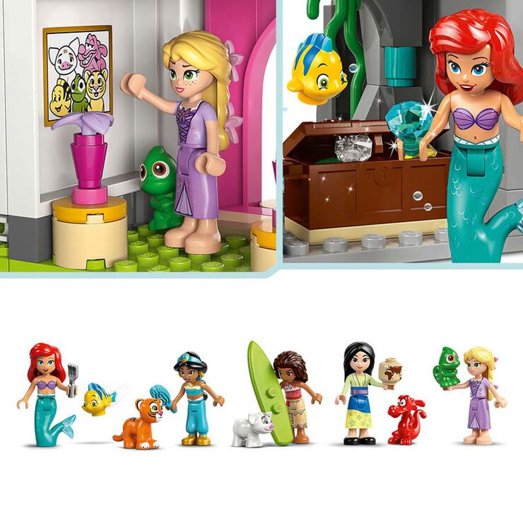 LEGO® Disney™ Castillo de las Princesas y Mascotas Reales 43267