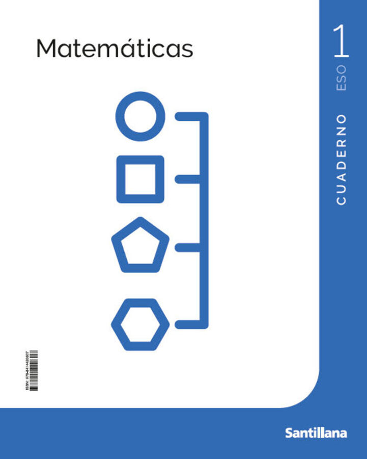 Cuaderno matem&aacute;ticas 1&ordm; ESO - Construyendo Mundos