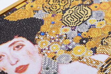 Diamond Dotz Woman en Gold-G. Klimt